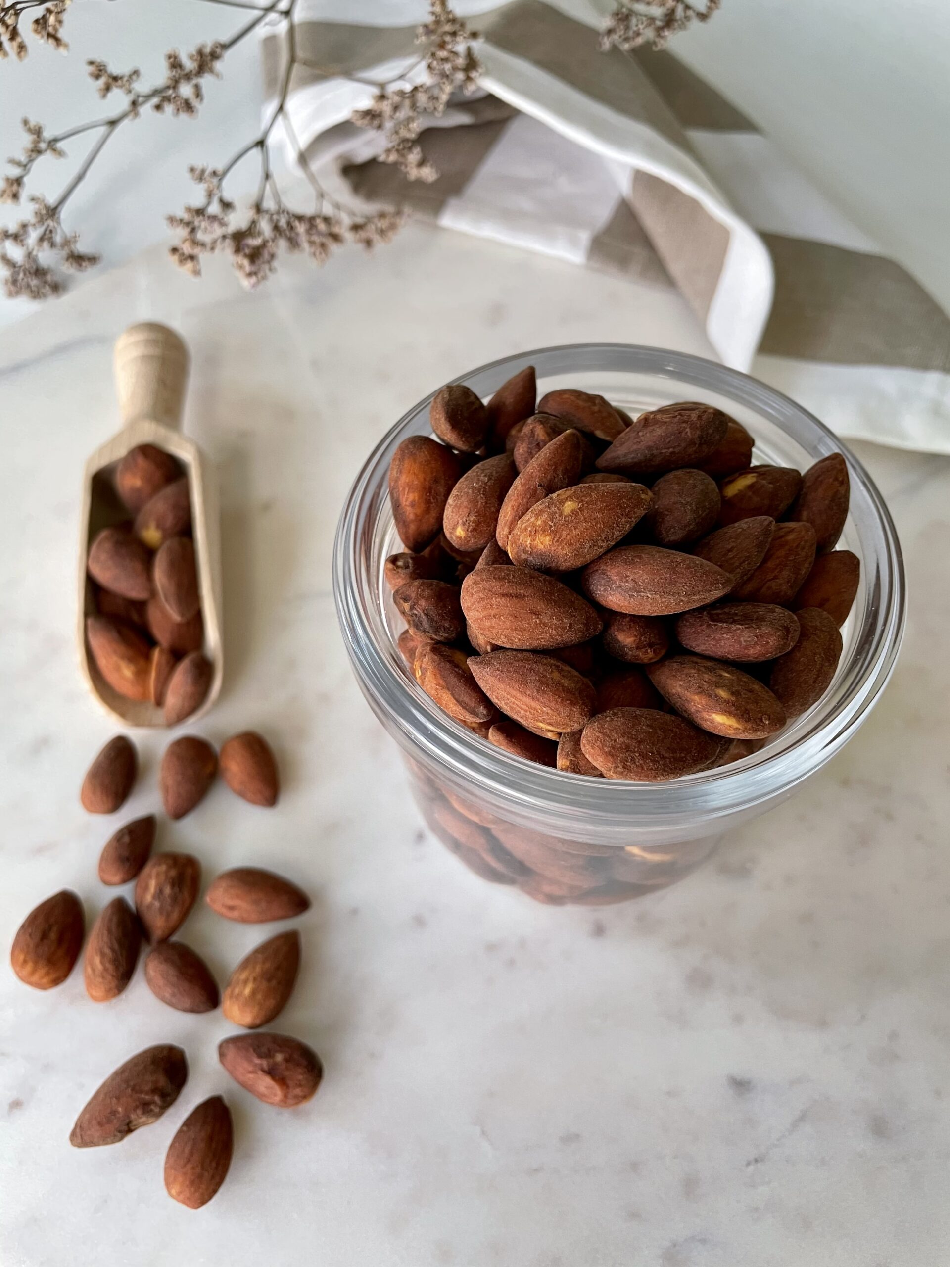 Organic Almonds Tamari Roasted Left Coast Organics