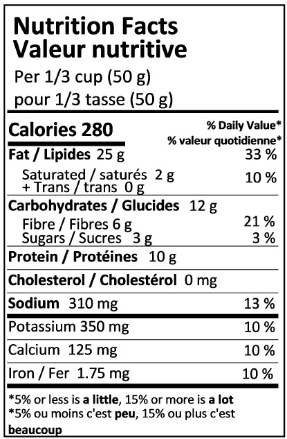 Nutrition Facts
