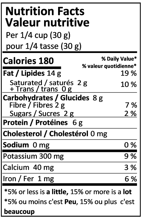 Nutrition Facts